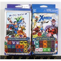TWO PACKS OF DICE MASTERS SETS