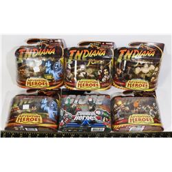 FLAT OF INDIANA JONES ADVENTURE HEROES AND