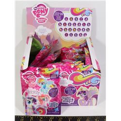 RETAIL DISPLAY OF MY LITTLE PONY MINI FIGURES