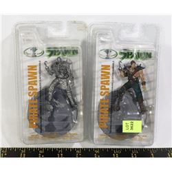 TWO SPAWN TRADING FIGURES