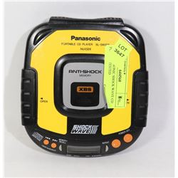 VTG PANASONIC SHOCK WAVE CD PLAYER, TESTED