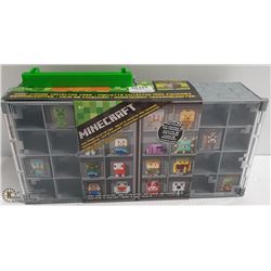 NEW SEALED MINECRAFT MINI FIGURE COLLECTOR CASE