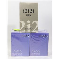 TWO BOTTLE OF UTOPIA EAU DE PARFUM AND