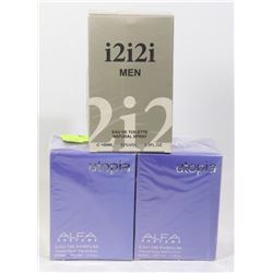 TWO BOTTLE OF UTOPIA EAU DE PARFUM AND