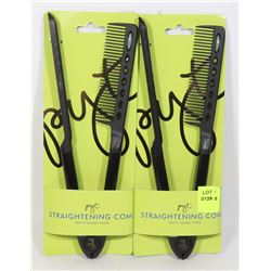 TWO PRETTY YOUNG THING STRAIGHTENING COMBS