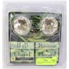 Image 1 : CRYSTAL DOOR KNOBS- HALL AND CLOSET SET