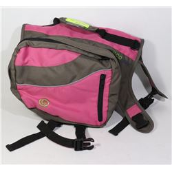 ECO GEAR DOG HARNESS/BACKPACK SIZE XL