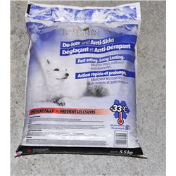 BAG OF GREEN FLAG DE-ICER AND ANTI SKID (GOOD TO