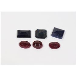 #63-RUBY SAPPHIRE GEMSTONE 73.30ct