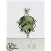 Image 1 : #23-PREHNITE PENDANT