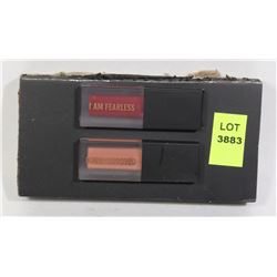 2 NEW REALHER MATTE LIQUID LIPSTICKS - DARK PINK &