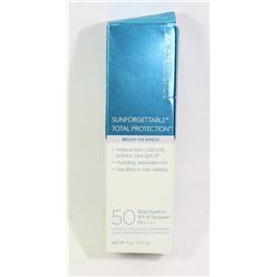 SUNFORGETTABLE TOTAL PROTECTION BRUSH ON SHIELD