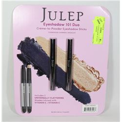 NEW JULEP EYESHADOW 101 DUO CR?ME-TO- POWDER