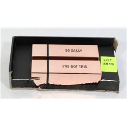 2 NEW REALHER MOISTURIZING LIPSTICKS - DARK PINK &