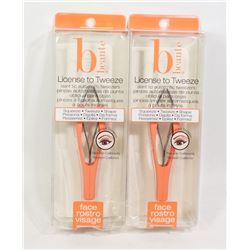 TWO NEW LICENSE TO TWEEZE AUTOMATIC TWEEZERS