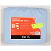 Image 1 : NEW TWIN 3-PC SHEET SET - BLUE - GENERAL,