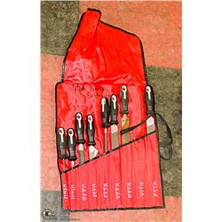 NICHOLSON 6" - 12" FILE SETS 8 PIECE W/ HANDLES