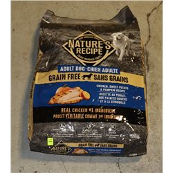 BAG OF NATURES RECIPE DOG FOOD