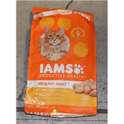 BAG OF IAMS CAT FOOD