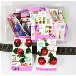 BOX OF TOYS FOR CATS AND DOGS