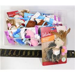 BOX OF TOYS FOR CATS AND DOGS