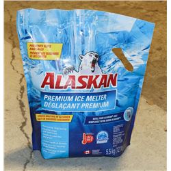 BAG OF ALASKAN PREMIUM ICE MELTER (5.5KG)