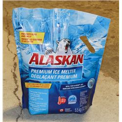 BAG OF ALASKAN PREMIUM ICE MELTER (5.5KG)