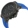 Image 2 : NEW MICHAEL KORS 3-CHRONO BLUE STRAP 48MM MSRP$345