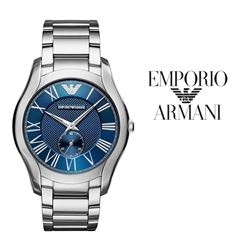 NEW EMPORIO ARMANI BLUE DIAL WATCH MSRP $384.99