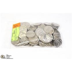 $56.50 FACE VALUE OLD CANADA 50c COINS