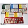 Image 1 : 1969-80 X5 NEW ZEALAND MINT COIN SETS