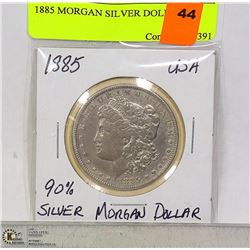 1885 MORGAN SILVER DOLLAR