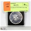 Image 1 : 1964 CHARLETTETOWN SILVER DOLLAR