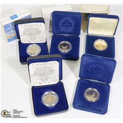 $7 FACE VALUE CANADA $1 & $2 PR COINS