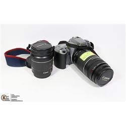 CANON EOS REBEL GII FILM CAMERA WITH CANON ZOOM