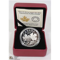ROYAL CANADIAN MINT 2014 - $20 FINE SILVER