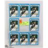 Image 1 : SHEET OF 8 GRETZKY EXACT REPLICA ROOKIE CARDS