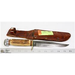 VINTAGE 1940'S-50'S ANTLER BONE HANDLE