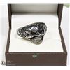 Image 1 : NEW SKULL HEAD RING - SIZE 14 - JEWELLERY