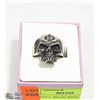 Image 1 : NEW SKULL HEAD RING WITH # 13 ON