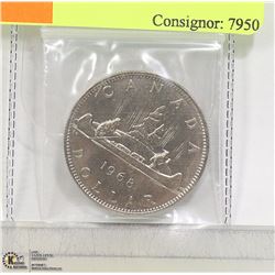CANADIAN 1968 $1 DOLLAR COIN