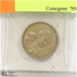 US POCAHONTAS 2000 $1 DOLLAR COIN