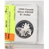 Image 1 : 1990 CANADA SILVER $1 PROOF
