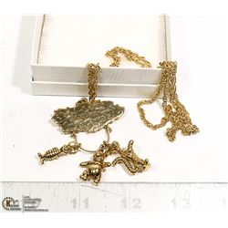 DISNEY "HUNDRED ACRE WOOD" NECKLACE WITH POOH,