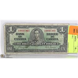 CAD 1937  $1 BILL