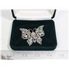 Image 1 : RHINESTONE BUTTERFLY BROOCH