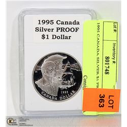 1995 CANADA SILVER $1 PROOF
