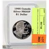 Image 1 : 1995 CANADA SILVER $1 PROOF