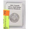 Image 1 : CANADIAN SILVER HALF DOLLAR 1961
