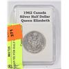 Image 1 : CANADIAN SILVER HALF DOLLAR 1962